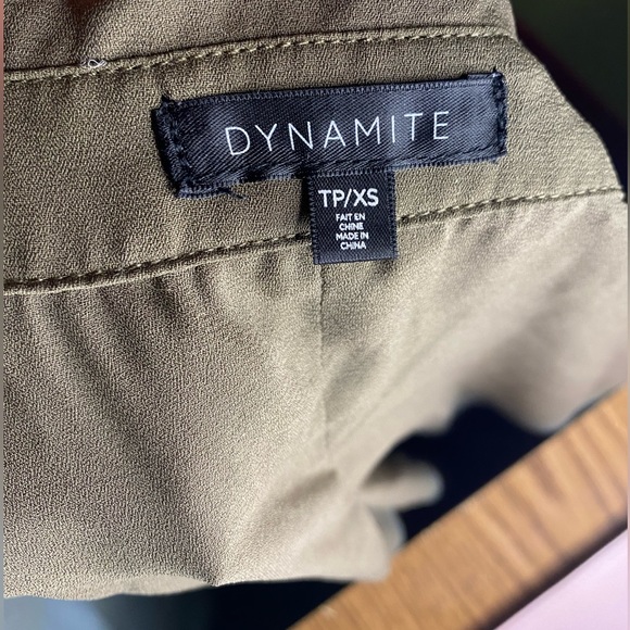 Dynamite Brown Button Up - Picture 3 of 3